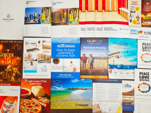 Folded Brochures printed quickly by Sydney's Fastest Printer